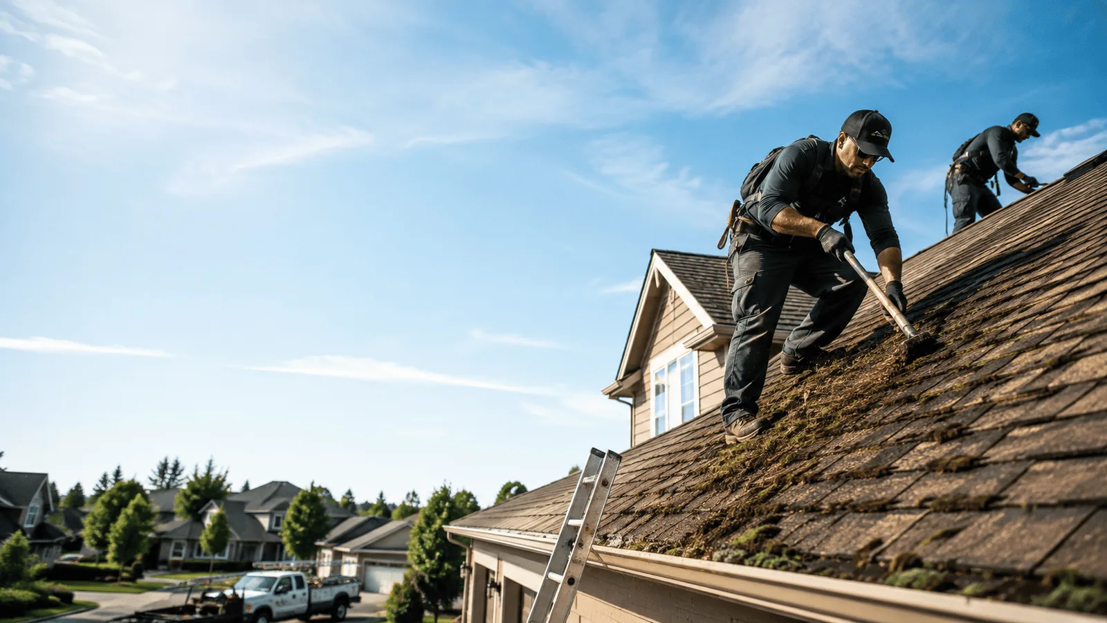 Roof Moss Removal in Saint Croix Falls, WI near me